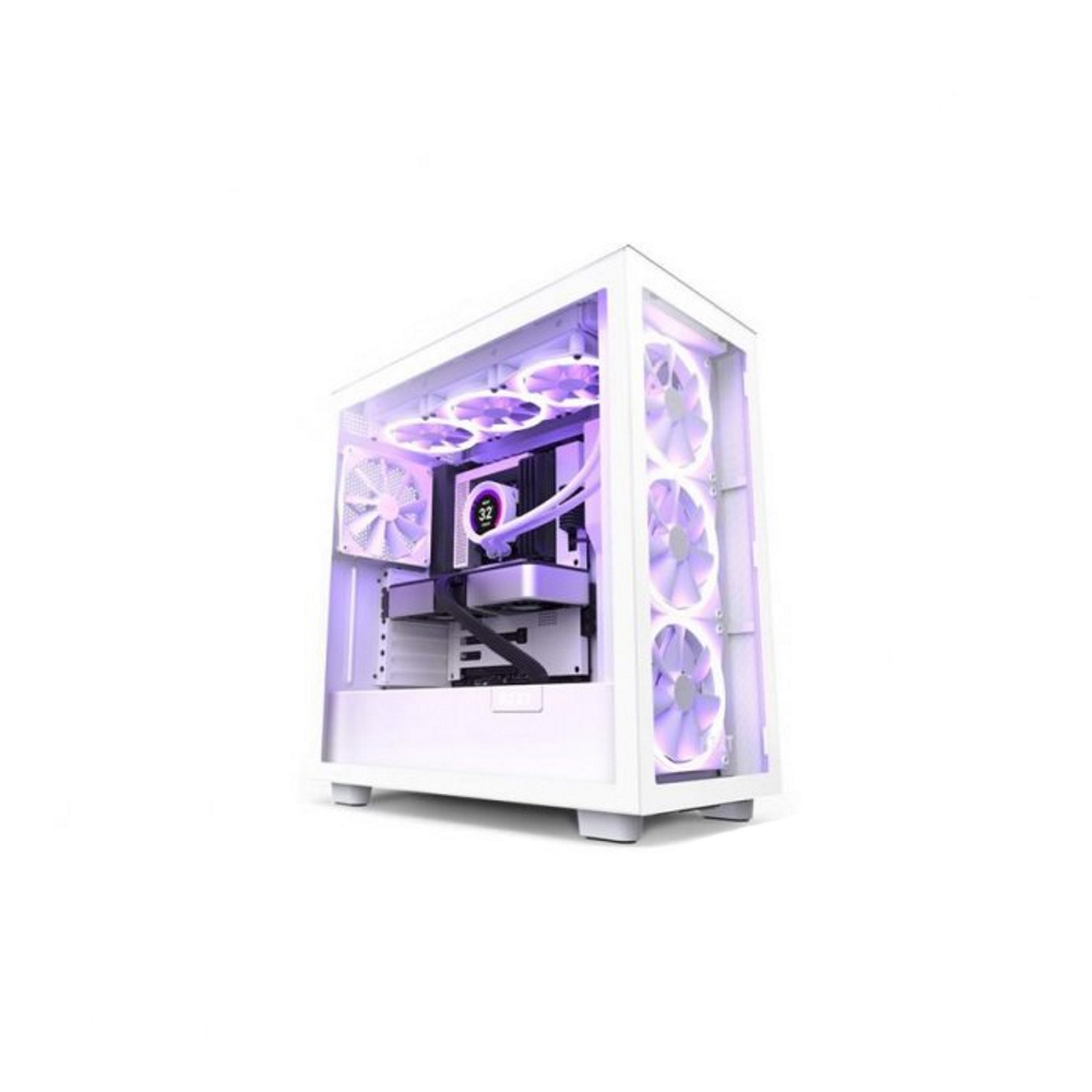 Корпус NZXT H7 Elite White (CM-H71EW-01) без БЖ