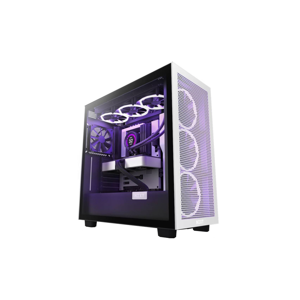 Корпус NZXT H7 Flow White/Black (CM-H71FG-01) без БП