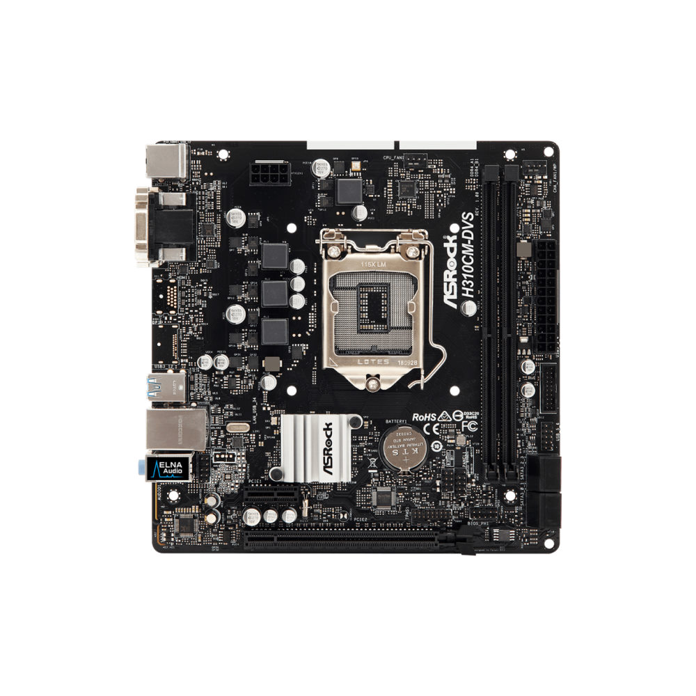 Материнская плата ASRock H310CM-DVS Socket 1151