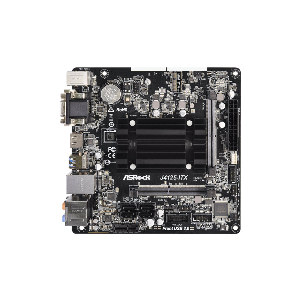 Материнська плата ASRock J4125-ITX Mini ITX