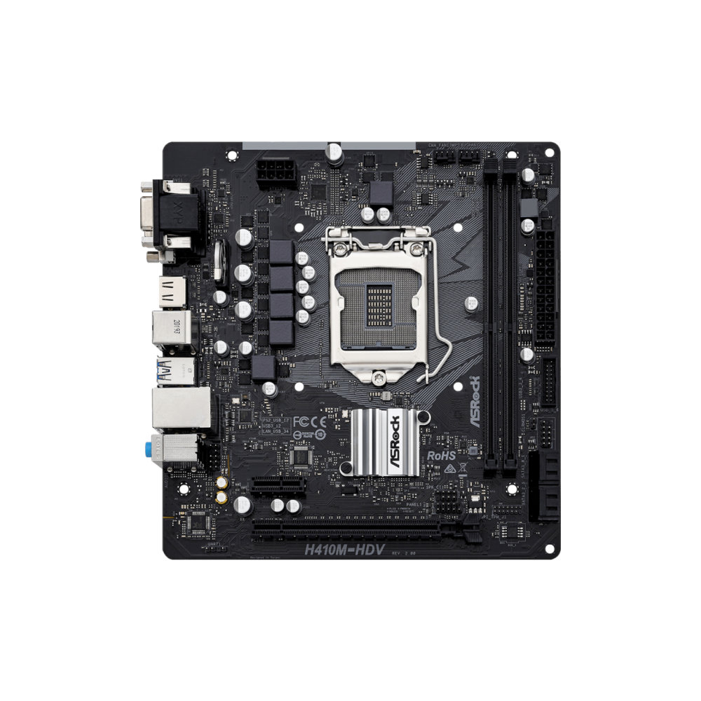 Материнская плата ASRock H410M-HDV R2.0 Socket 1200