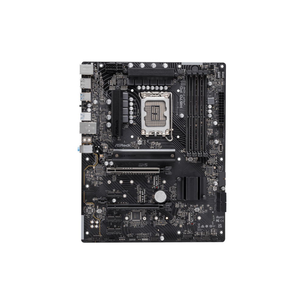 Материнська плата ASRock H670 PG Riptide Socket 1700