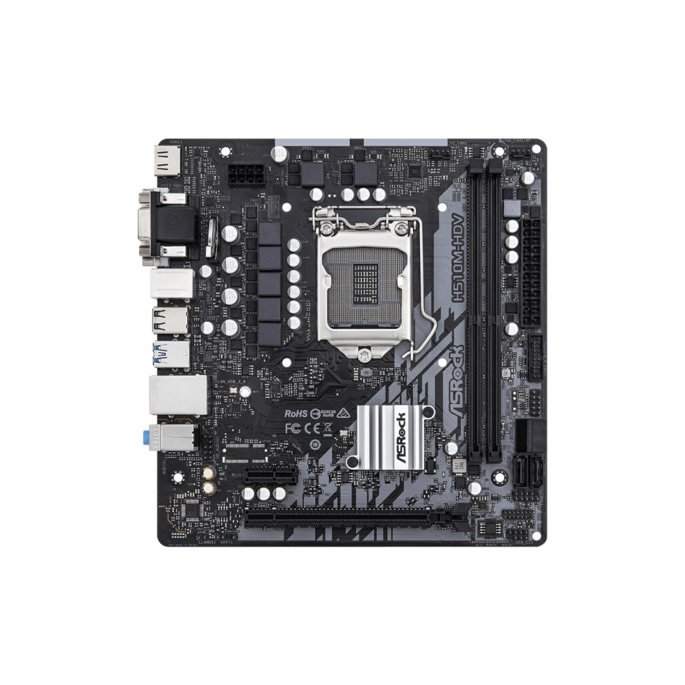 Материнская плата ASRock H510M-HDV R2.0 Socket 1200