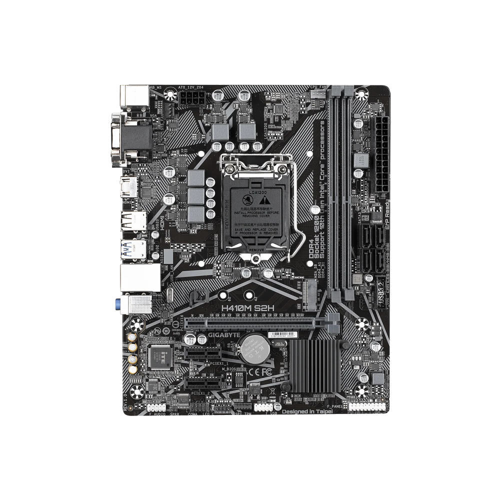 Материнская плата Gigabyte H410M S2H Socket 1200