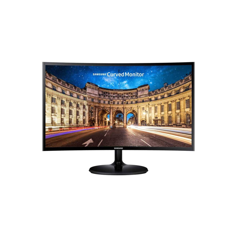 Монiтор Samsung 27" C27F390F (LC27F390FHIXCI) VA Black Curved