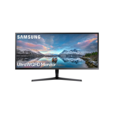 Монитор Samsung 34.1" S34J550W (LS34J550WQIXCI) VA Gray/Dark Blue