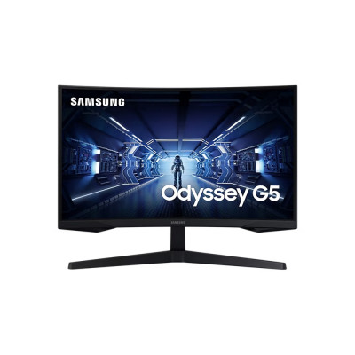Монитор Samsung 27" Odyssey G5 (LC27G55TQWIXCI) VA Black Curved