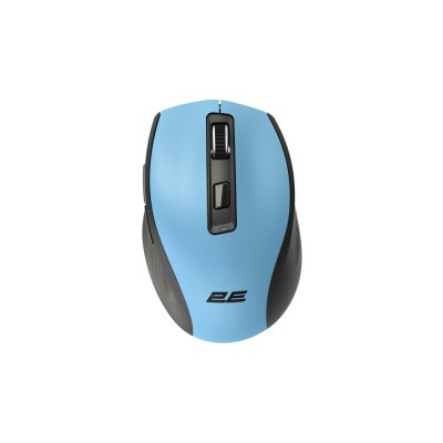 Мышь беспроводная 2E MF250 Silent WL Blue (2E-MF250WBL) USB
