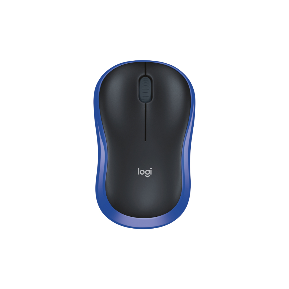 Мышка беспроводная Logitech M185 (910-002239) Blue USB