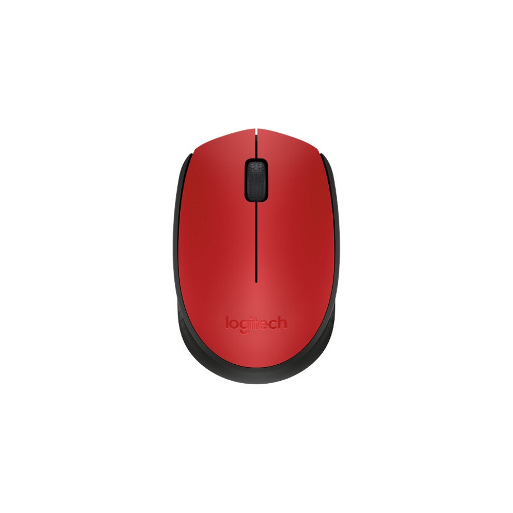 Мышка беспроводная Logitech M171 (910-004641) Red/Black USB
