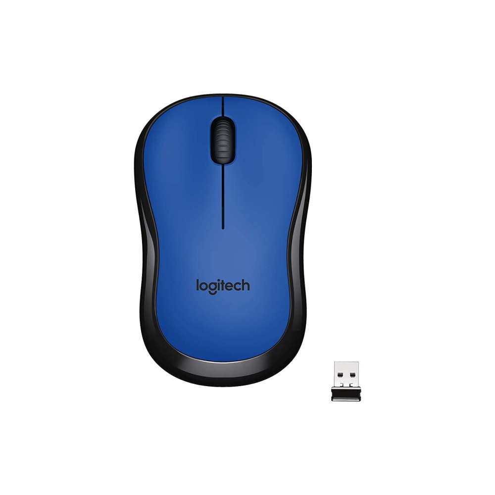 Мышка беспроводная Logitech M220 Silent (910-004879) Blue USB