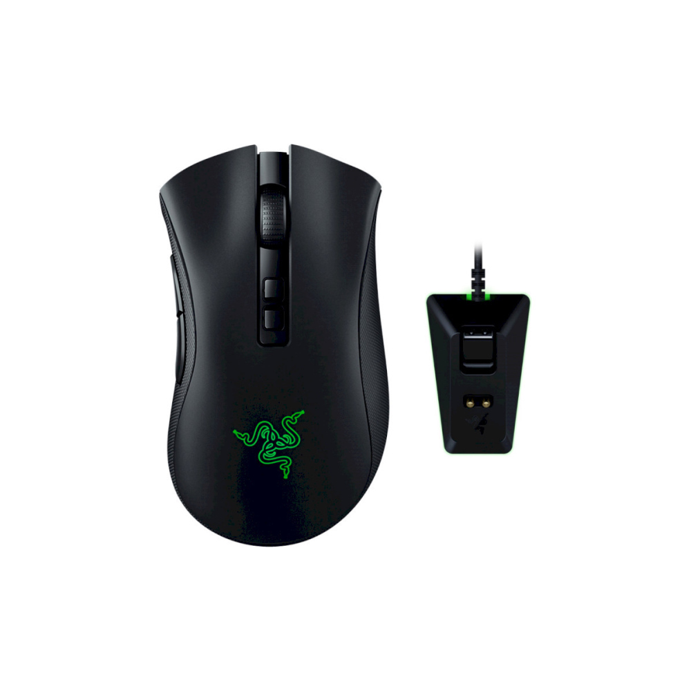 Миша Razer DeathAdder V2 Pro Black & Mouse Dock (RZ01-03350400-R3G1) USB