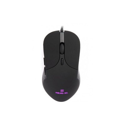 Мышка REAL-EL RM-295 Black USB