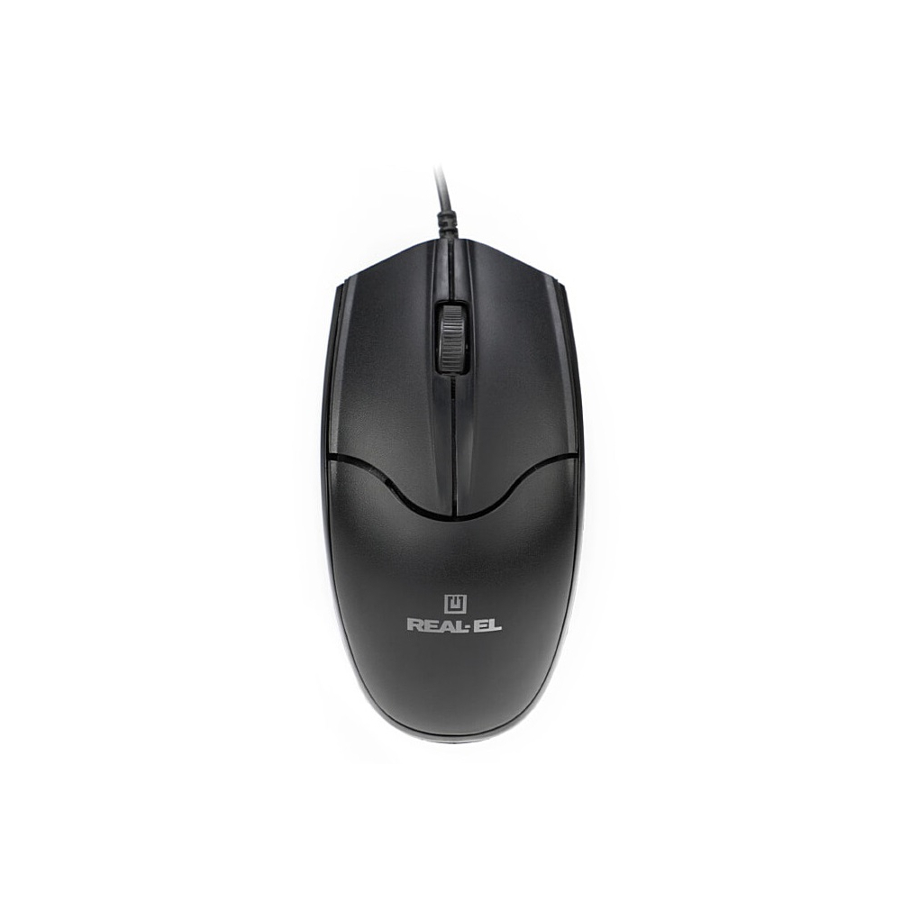Миша REAL-EL RM-410 Silent Black USB