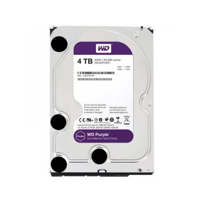 Накопичувач HDD SATA 4.0TB WD Purple 5400rpm 64MB (WD40PURX)