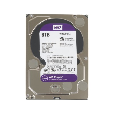 Жорсткий диск Western Digital Purple 6TB (WD60PURZ)