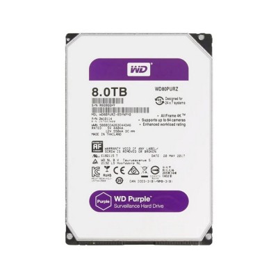 Жорсткий диск Western Digital Purple 8TB (WD80PURZ)