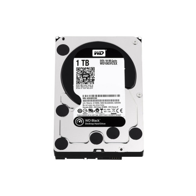 Накопитель HDD SATA 1.0TB WD Black 7200rpm 64MB (WD1003FZEX) Refurbished