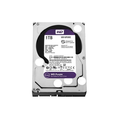 Накопичувач HDD SATA 1.0TB WD Purple 5400rpm 64MB (WD10PURZ) Refurbished