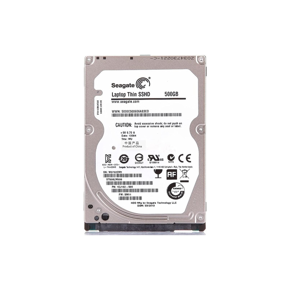 Накопичувач HDD 2.5" SATA 500Gb Seagate Laptop Thin SSHD 64MB 5400rpm (ST500LM000)