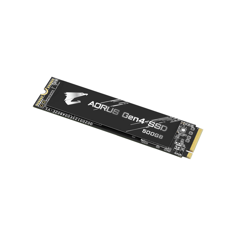 Накопитель SSD 500GB Gigabyte Aorus M.2 2280 PCIe NVMe 4.0 x4 3D TLC (GP-AG4500G)