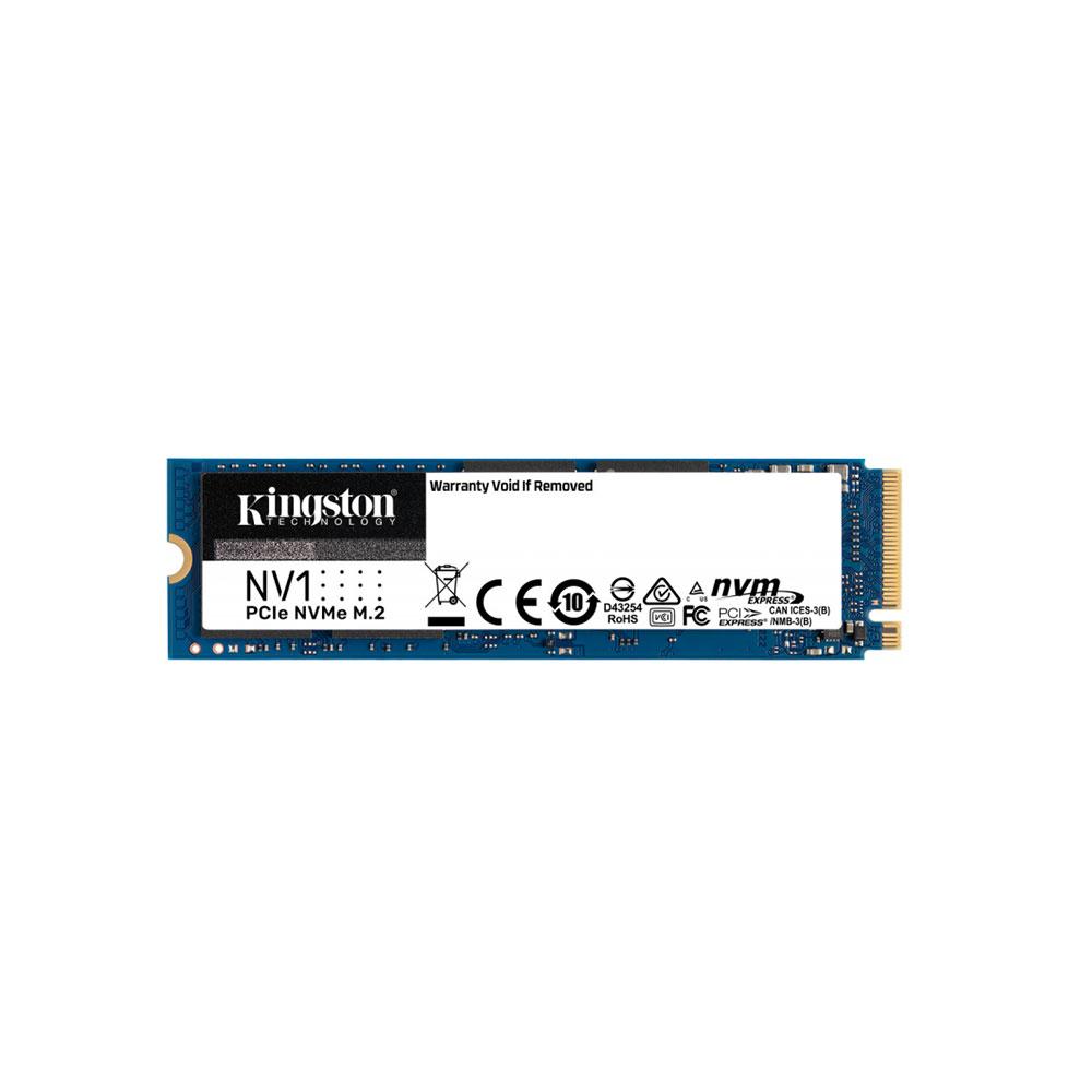 Накопитель SSD 250GB M.2 NVMe Kingston NV1 M.2 2280 PCIe 3.0 x4 3D TLC (SNVS/250G)