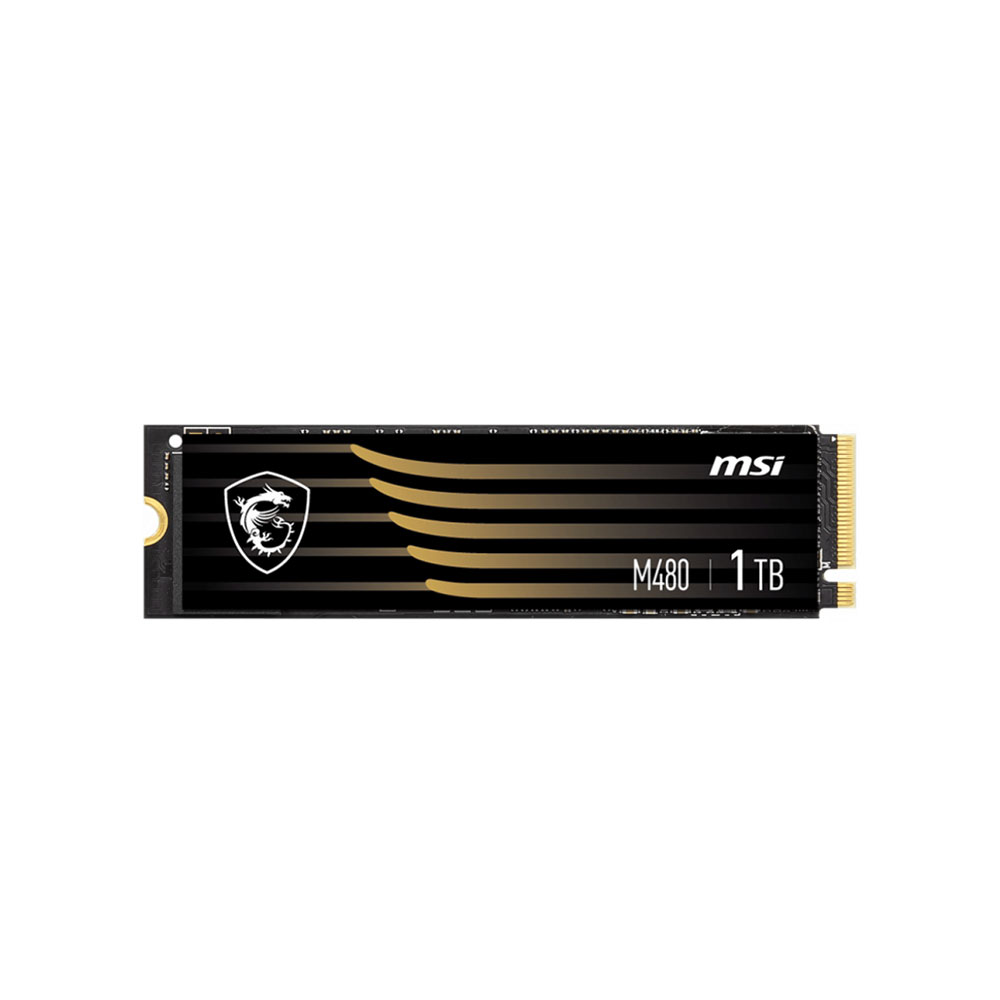Накопитель SSD 1TB MSI Spatium M480 M.2 2280 PCIe 4.0 x4 NVMe 3D NAND (S78-440L490-P83)