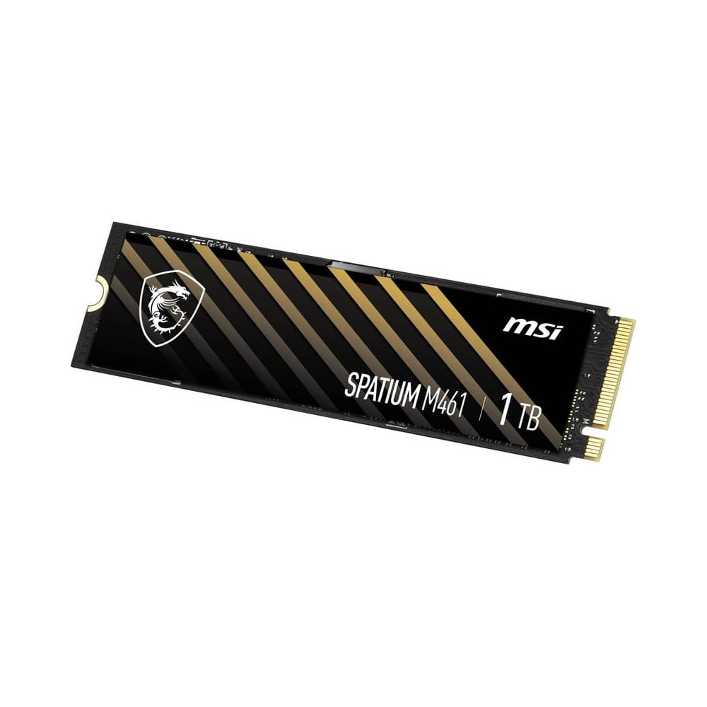 Накопитель SSD 1TB MSI Spatium M461 M.2 2280 PCIe 4.0 x4 NVMe 3D NAND TLC (S78-440L1D0-P83)