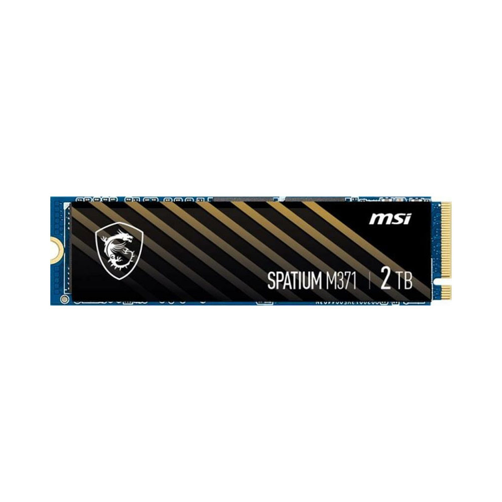 Накопитель SSD 2TB MSI Spatium M371 M.2 2280 PCIe 4.0 x4 NVMe 3D NAND TLC (S78-440Q450-P83)
