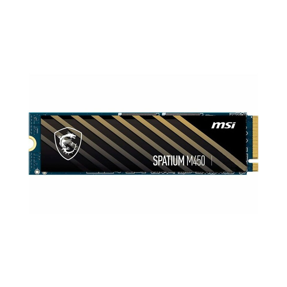Накопитель SSD 500GB MSI Spatium M450 M.2 2280 PCIe 4.0 x4 NVMe 3D NAND TLC (S78-440K190-P83)