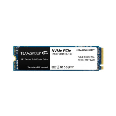 Накопичувач SSD 1TB Team MP34 M.2 2280 PCIe 3.0 x4 3D TLC (TM8FP4001T0C101)