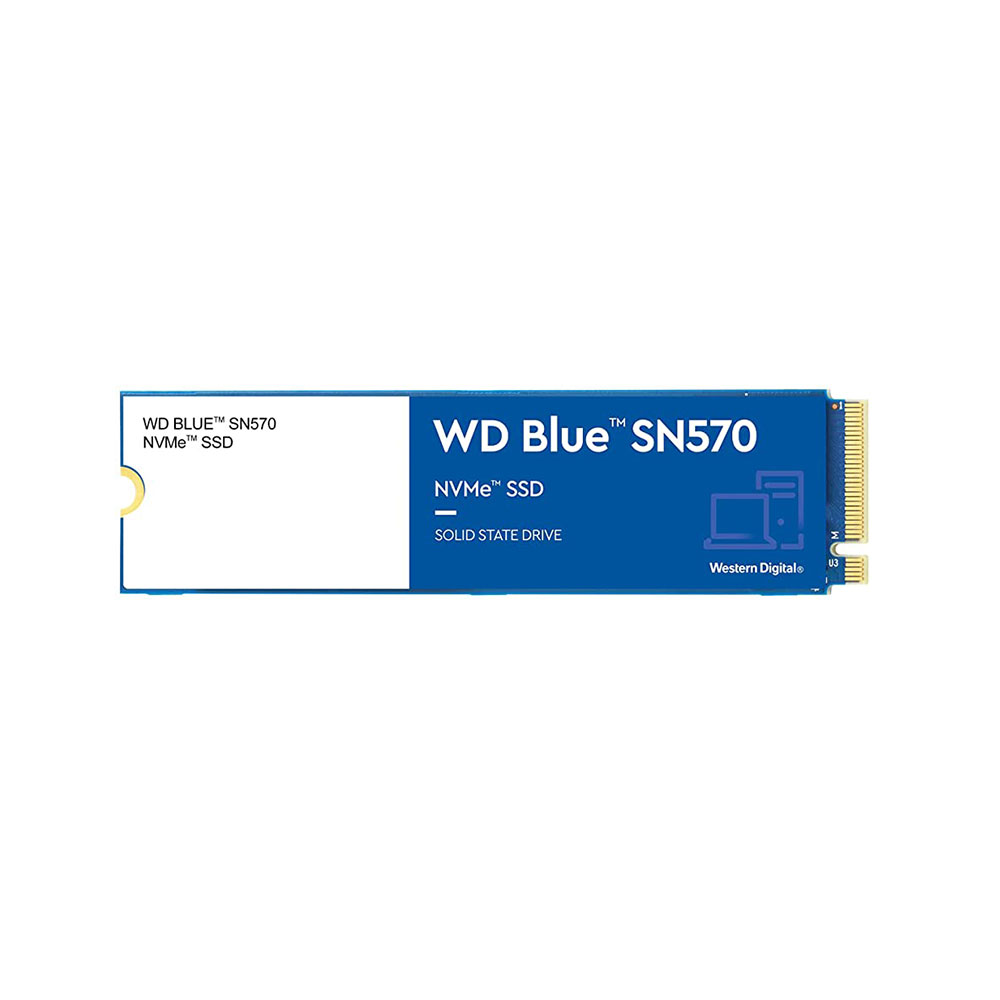 Накопитель SSD 1ТB WD Blue SN570 M.2 2280 PCIe 3.0 x4 3D TLC (WDS100T3B0C)