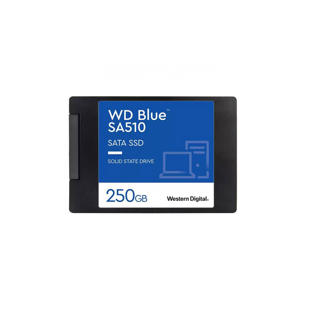 Накопитель SSD 250GB WD Blue 2.5" SATAIII 3D TLC (WDS250G3B0A)