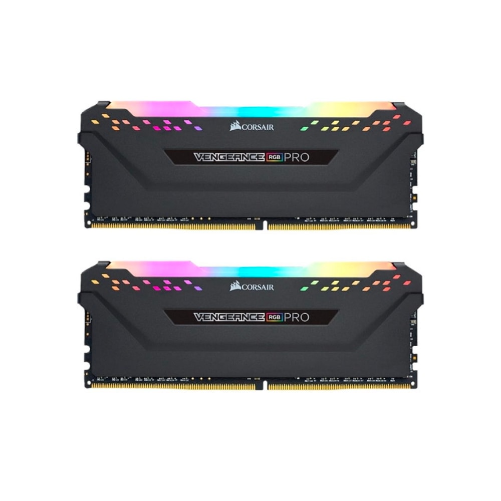 Модуль пам`ятi DDR4 2x8GB/3200 Corsair Vengeance RGB Pro Black (CMW16GX4M2C3200C16)