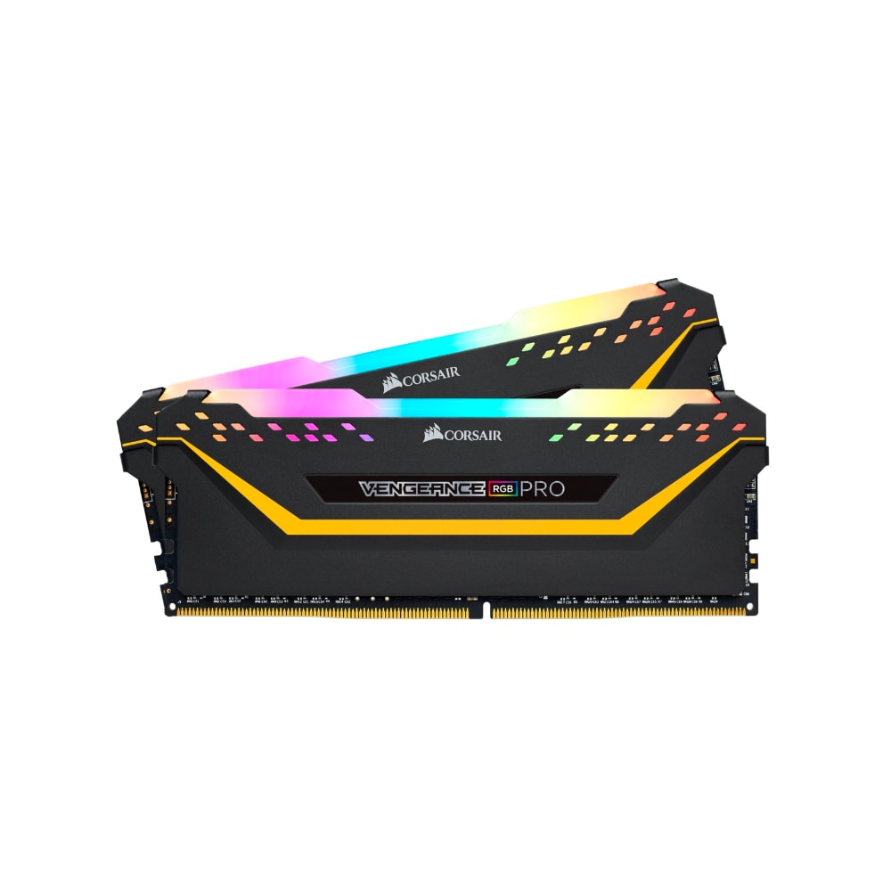 Модуль пам`ятi DDR4 2x8GB/3200 Corsair Vengeance RGB Pro Black (CMW16GX4M2C3200C16-TUF)