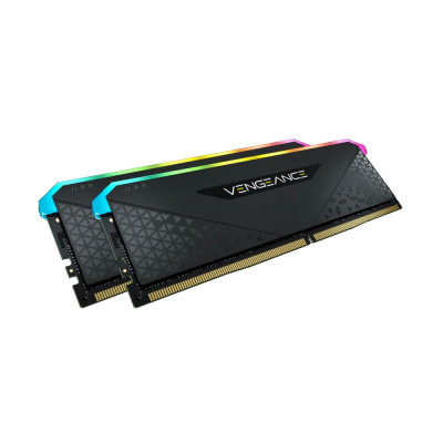 Модуль пам`ятi DDR4 2x8GB/3600 Corsair Vengeance RGB RS Black (CMG16GX4M2D3600C18)