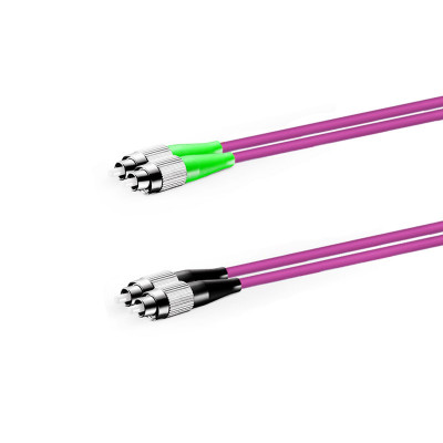 Патч-корд оптический FC/APC-FC/UPC, MM 50/125 OM4, Duplex 3.0мм, Network, 3м