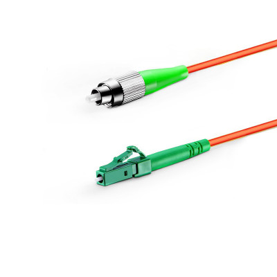 Патч-корд оптичний FC/APC-LC/APC, MM 50/125 OM2, Simplex 3.0мм, Network, 0.5м