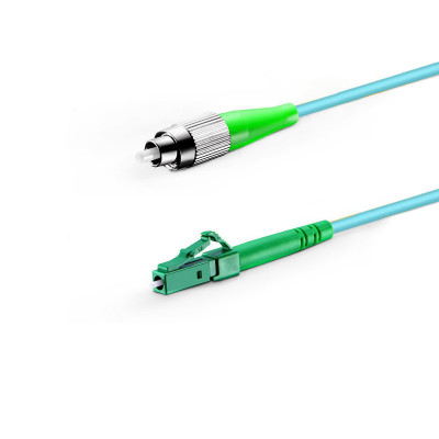 Патч-корд оптичний FC/APC-LC/APC, MM 50/125 OM3, Simplex 3.0мм, Network, 0.5м