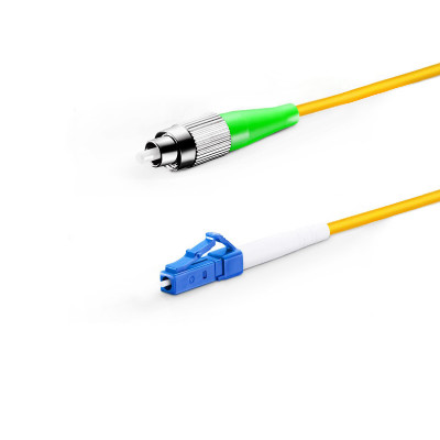 Патч-корд оптичний FC/APC-LC/UPC, SM 9/125 G652D, Simplex 3.0мм, Network, 0.5м