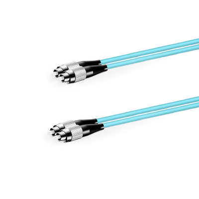 Патч-корд оптический FC/UPC-FC/UPC, MM 50/125 OM3, Duplex 3.0мм, Network, 0.5м