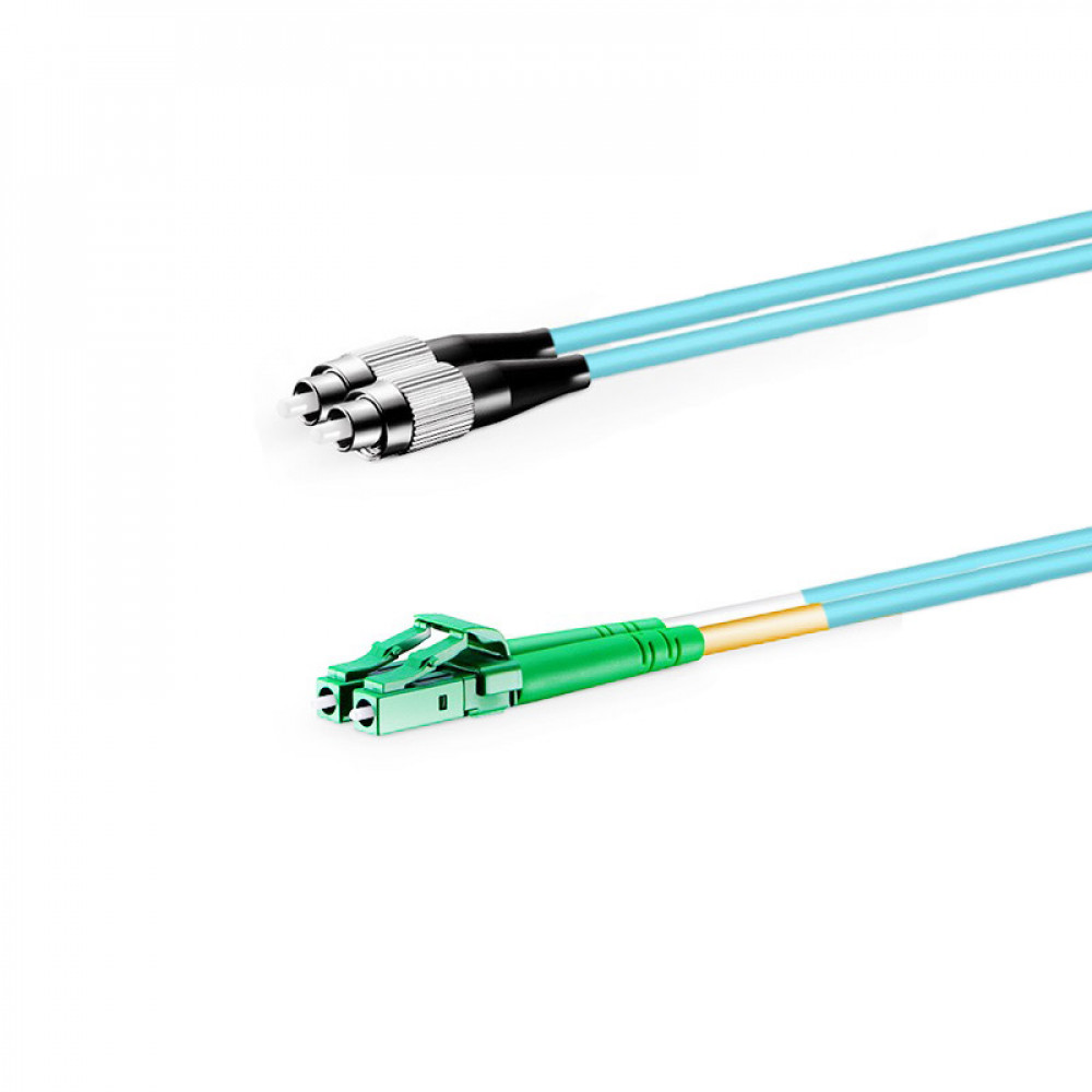 Патч-корд оптический FC/UPC-LC/APC, MM 50/125 OM3, Duplex 3.0мм, Network, 0.5м