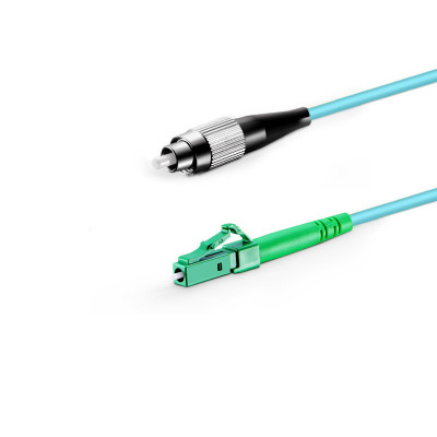 Патч-корд оптичний FC/UPC-LC/APC, MM 50/125 OM3, Simplex 3.0мм, Network, 0.5м