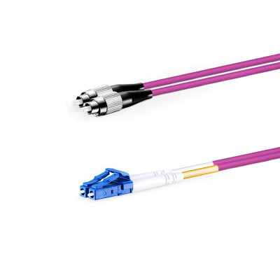 Патч-корд оптический FC/UPC-LC/UPC, MM 50/125 OM4, Duplex 3.0мм, Network, 5м