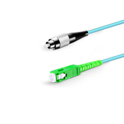 Патч-корд оптический FC/UPC-SC/APC, MM 50/125 OM3, Simplex 3.0мм, Network, 0.5м