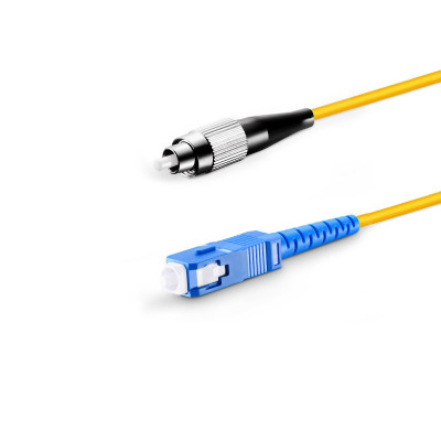 Патч-корд оптический FC/UPC-SC/UPC, SM 9/125 G657A1, Simplex 3.0мм, Network, 0.5м
