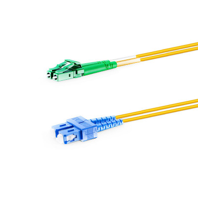 Патч-корд оптичний LC/APC-SC/UPC, SM 9/125 G652D, Duplex 3.0мм, Network, 0.5м