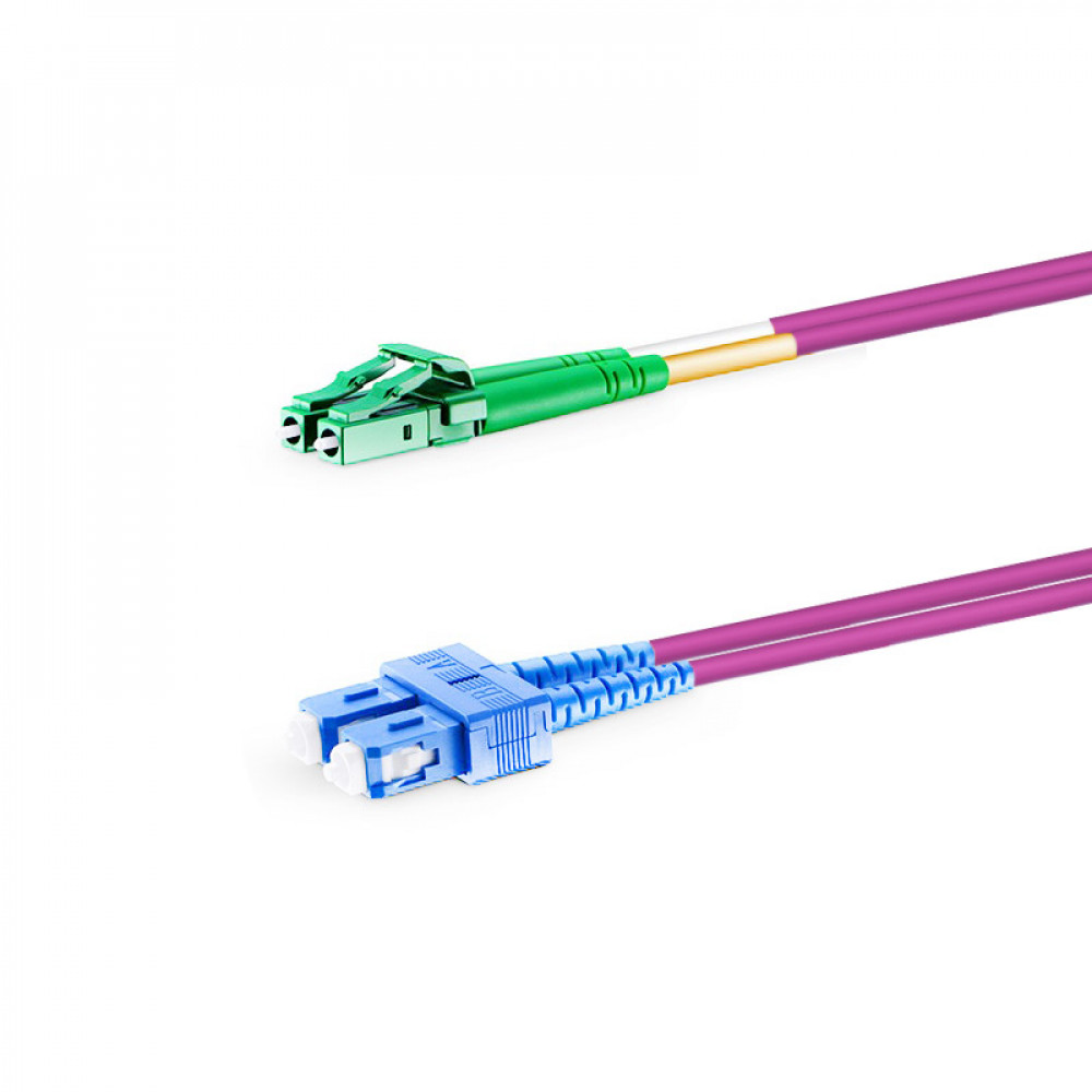 Патч-корд оптический LC/APC-SC/UPC, MM 50/125 OM4, Duplex 3.0мм, Network, 3м