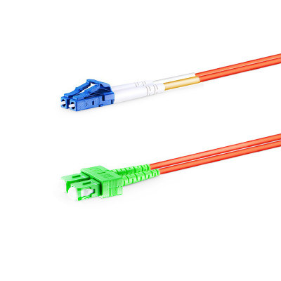 Патч-корд оптический LC/UPC-SC/APC, MM 50/125 OM2, Duplex 3.0мм, Network, 0.5м