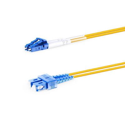 Патч-корд оптический LC/UPC-SC/UPC, SM 9/125 G652D, Duplex 3.0мм, Network, 0.5м
